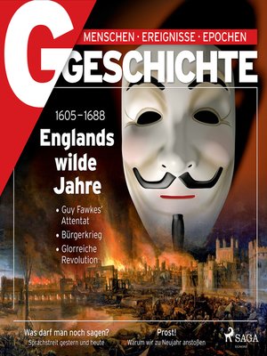 cover image of G/GESCHICHTE--Englands wilde Jahre